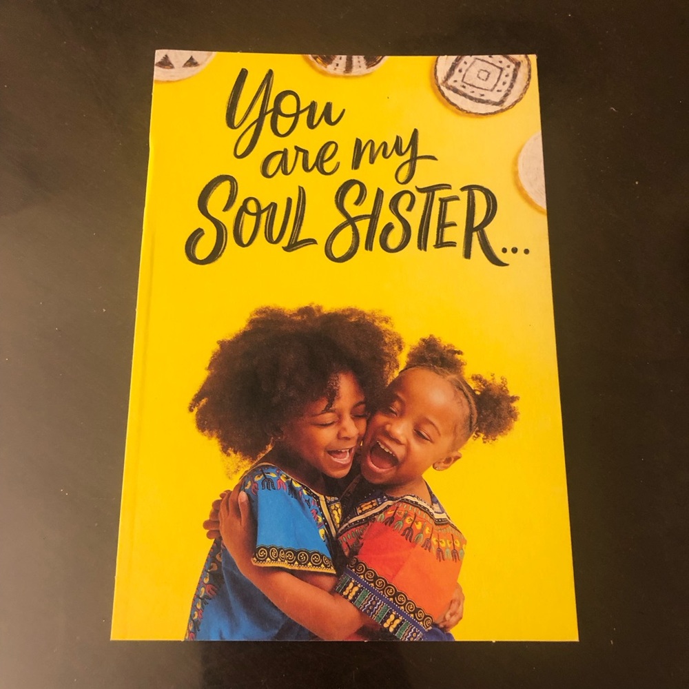 Sister greeting card
